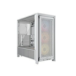 CORSAIR(コルセア) PCケース [ATX /Micro ATX /Extended ATX /Mini-ITX] FRAME 4000D RS ARGB ホワイト CC-9011297-WW CC9011297WW