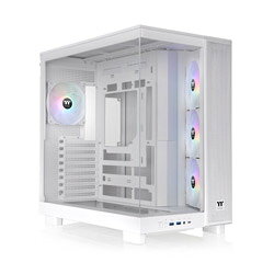 Thermaltake PCケース [ATX /Micro ATX /Mini-ITX] View 380 XL TG ARGB Snow ホワイト CA-11E-00M6WN-00 CA11E00M6WN00