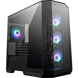 MSI(エムエスアイ) PCケース [Micro ATX /Mini-ITX] MAG PANO M100R PZ ブラック MAGPANOM100RPZ 【sof001】 [振込不可] [代引不可]