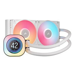 CORSAIR(���륻��) ����CPU�����顼 120mm�ե���x2 [LGA1851/1700��AM5/AM4] iCUE LINK TITAN 240 RX...