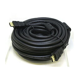 変換名人JAPAN HD4441 HDMIケーブル ver1.4 フェライトコア付 ブラック ［10m /HDMI⇔HDMI /スタンダー..