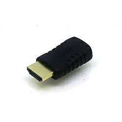 変換名人JAPAN HDMI変換アダプタ [HDMI オス→メス miniHDMI] ブラック HD4618 ［HDMI⇔miniHDMI］ HD461..
