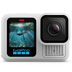GoPro(ゴープロ) アクションカメラ HERO13 Black ポーラーホワイト CHDHX-132-FW ［4K対応 /防水+防塵+耐衝撃］ CHDHX132