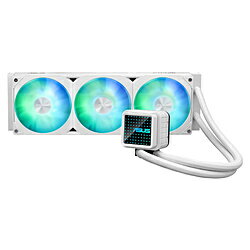 ASUS(エイスース) 水冷CPUクーラー 120mmファンx3 [LGA1851/1700/1200/115x・AM5/AM4] Prime LC 360 ARGB White Edition ホワイト PRIMELC360ARGBWH