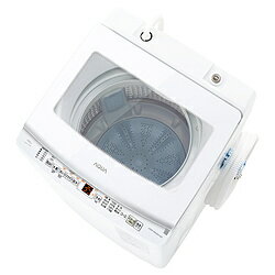 AQUA 全自動洗濯機 AQW-V7A(W) ［洗濯7.0kg /簡易乾燥(送風機能) /上開き］ AQWV7A_W 【お届け日時指定不可】