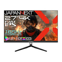 JAPANNEXT JN-IPS27G165U ゲーミングモニター ［27型 /4K(3840×2160） /ワイド］ JNIPS27G165U