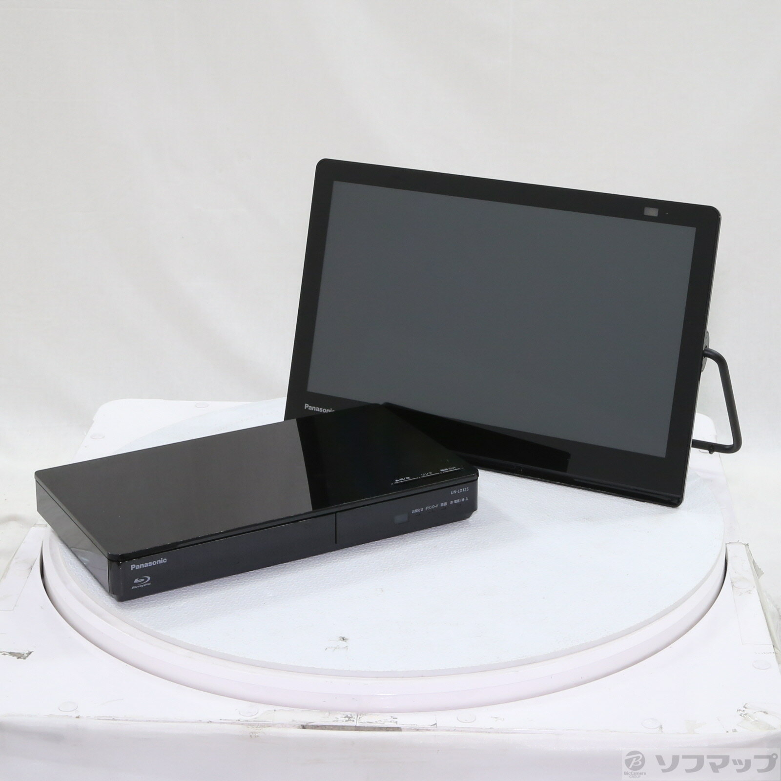 【中古】Panasonic(パナソニック) 〔中古品〕 ポータブルテレビ UN-15LD12H ［15V型 ／防水対応 ／500GB］【291-ud】
