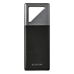 ELECOM(쥳) ESD-EHB0500GBK դSSD USB-CUSB-A³ PS5б(Android/iPadOS/iOS/Mac/Windows11б) ֥å 500GB /ݡ֥뷿 ESDEHB0500GBK