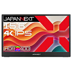 JAPANNEXT USB-C接続 モバイルモニター JN-MD-IPS156U ［15.6型 /4K(3840×2160） /ワイド］ JNMDIPS156U
