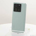 【中古】XIAOMI Xiaomi 13T 256GB メドウグリーン XIG04 au SIMフリー【291-ud】