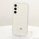 【中古】SAMSUNG(サムスン) Galaxy S23 FE 256GB クリーム SCG24 au SIMフリー【291-ud】