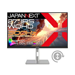 JAPANNEXT JN-IPS27G300Q-HSP ゲーミングモニター ［27型 /WQHD(2560×1440） /ワイド /300Hz］ JNIPS27G300QHSP