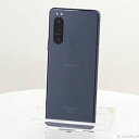 【中古】SONY(ソニー) Xperia 5 II 128GB ブルー SO-52A docomoロック解除SIMフリー【291-ud】