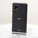 【中古】SHARP(シャープ) AQUOS sense4 64GB ブラック SH-41A docomoロック解除SIMフリー【291-ud】