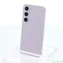 【中古】SAMSUNG(サムスン) Galaxy S23 256GB ラベンダー SCG19 au SIMフリー【291-ud】