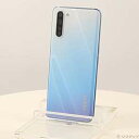 【中古】OPPO(オッポ) OPPO Reno3 A 128GB ホワイト OPU33SWU UQ mobile SIMフリー【291-ud】