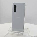 【中古】SONY(ソニー) Xperia 5 64GB グレー SOV41 auロック解除SIMフリー【291-ud】