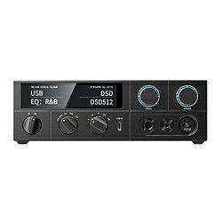 FiiO(フィーオ) USB DAC内蔵ヘッドホンアンプ Black FIO-K15-B ［ハイレゾ対応 /DAC機能対応］ FIOK15B