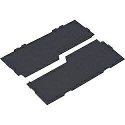 トラスコ中山 TRUSCO　導電性オリコンCR－S50／40／30EA兼用両開きフタ　黒 CR-D2F-EA CRD2FEA