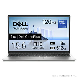 DELL(ǥ) Ρȥѥ Dell 15 DC15250 ץʥС ND25-FWSC 15.6 /Windows11 Home /intel Core 3 /ꡧ8GB /SSD512GB /ܸǥܡ /2025ߥǥ ND25FWSC