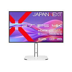 JAPANNEXT USB-C接続 PCモニター JN-IPSB27U-HSPC6 ［27型 /4K(3840×2160） /ワイド /60Hz］ JNIPSB27UHSPC6