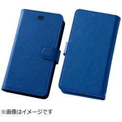 レイアウト スマートフォン用［幅 73mm］　Multi Case 手帳型汎用ケース　ブルー　RT-SPF/A RTSPFA [振込不可]