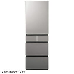 Panasonic - Panasonic(パナソニック) 冷蔵庫 RYタイプ シルバー NR-E45RY3L-S ［60cm /450L /5ドア /左開きタイプ］ 【基本設置料金セット】 NRE45RY3L_S 【お届け日時指定不可】