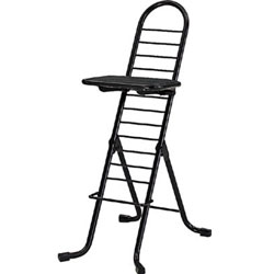 ルネセイコウ 作業用チェア　黒　PW500 PW500