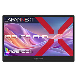 JAPANNEXT USB-C接続 モバイルモニター JN-MD-IPS133F ［13.3型 /フルHD(1920×1080) /ワイド /60Hz］ JNMDIPS133F
