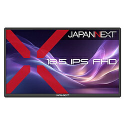 JAPANNEXT USB-C接続 モバイルモニター JN-MD-IPS185F ［18.5型 /フルHD(1920×1080) /ワイド /60Hz］ JNMDIPS185F