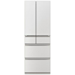 【2026/02/06発売予定】MITSUBISHI(三菱) 三菱冷蔵庫 三菱冷蔵庫 グランドリネンホワイト MR-WZ55N-W ［65.0(cm) /547L /6ドア /観音開きタイプ /2025年］【基本設置料金セット】 MRWZ55NW 【お届け日時指定不可】