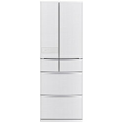 MITSUBISHI(三菱) 三菱冷蔵庫 三菱冷蔵庫 シルクウッド MR-JW55N-W ［65.0(cm) /547L /6ドア /観音開きタイプ /2025年］【基本設置料金セット】 MRJW55NW 【お届け日時指定不可】