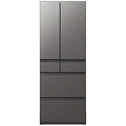 HITACHI(日立) 冷蔵庫 HZCタイプ チャコールグレー R-HZC62Y XH ［幅68.5cm /617L /6ドア /観音開きタイプ /2026年］【基本設置料金セット】 RHZC62Y 【お届け日時指定不可】