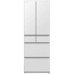 HITACHI(日立) 冷蔵庫 HZCタイプ ナチュラルホワイト R-HZC54Y XW ［幅65cm /540L /6ドア /観音開きタイプ /2026年］【基本設置料金セット】 RHZC54Y 【お届け日時指定不可】