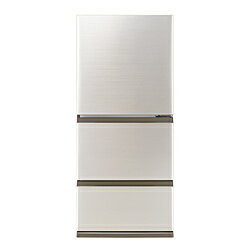 AQUA 冷蔵庫 AQUA ブライトシャンパン AQR-26A(N) ［幅60cm /262L /3ドア /右開きタイプ /2025年］【基本設置料金セット】 AQR26A_N 【お届け日時指定不可】