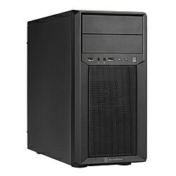 Silver Stone PCケース [Micro ATX /Mini-ITX] FARA 313 ブラック SST-FA313-B SSTFA313B