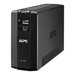 シュナイダーエレクトリック UPS 無停電電源装置 [550VA /330W] APC RS 550VA Sinewave Battery Backup 100V 5年保証付きモデル ブラック BR550SJP5W BR550SJP5W