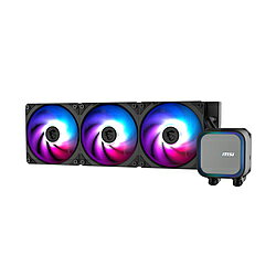 MSI(エムエスアイ) 水冷CPUクーラー 120mmファンx3 [LGA1851/1700・AM5/AM4] ブラック MAG CORELIQUID A13 360 MAGCORELIQUIDA13360 【864】