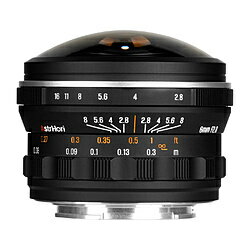 製品概要「AstrHori 6mm F2.8 CIRCULAR FISHEYE」は、フルサイズセンサー対応の円周魚眼レンズです。220°の圧倒的な視野角で世界を球体のように描写できます。F2.8の明るさと8群10枚の光学設計により、周辺までクリアで高コントラストな描写を実現し、夜景や星景でも鮮明な表現が可能です。フォーカスリングや絞りリングの直感的操作感と、マット仕上げ金属鏡筒でブラック×オレンジのデザインにより、撮影の快適さと所有欲を両立。約340gの軽量コンパクトボディは持ち運びやすく、アウトドアや旅行にも最適です。最短撮影距離0.08mで被写体に近づいた独創的な構図も可能で、風景を水滴やガラス玉のように収めたような箱庭的表現など、様々な撮影を楽しめる1本です。360°パノラマやVR素材も少ない枚数で撮影可能です。主な特長・220°の視野角と円周魚眼ならではの描写　全方位を包み込むような映像表現。世界を球体に凝縮したかのようなユニークな写真を撮影可能。・F2.8の明るさと高い光学性能　夜景や星景撮影でも鮮明な描写を実現。高屈折率レンズ4枚・EDレンズ2枚を含む8群10枚の光学設計は、中心から周辺までクリアで高コントラスト。・優れた操作感　フォーカスリングは適度なトルク感、絞りリングは主要値でクリック感があり、快適な操作性を実現。・所有欲を満たすデザインと質感　マット仕上げの金属鏡筒に、ブラックを基調とした中でオレンジの刻印が映えるデザイン。・携帯性と耐久性の両立　フルサイズ対応ながら約340gの携帯性と堅牢な金属鏡筒設計で、旅行やアウトドア撮影にも安心して持ち運びが可能。仕様■ 対応撮像画面サイズ：35mmフルサイズ■ カラー：ブラック■ 焦点距離：6mm■ 画角：220°■ フォーカスモード：MF(マニュアルフォーカス)■ 絞り羽根：8枚■ レンズ構成：8群10枚(高屈折率レンズ4枚・EDレンズ2枚含む)■ 絞り範囲：F2.8-F16■ 最短撮影距離：0.08m■ フィルター径：装着不可■ サイズ　Φ69mm×52mm(E：マウント部除く)■ 質量：約340g ■ 付属品：レンズキャップ、リアキャップ■ メーカー保証：2年間(自然故障が対象)※各社カメラ／機種ごとにイメージセンサーの特性が異なるため、超広角や斜入射光のレンズでは、周辺部で色かぶり・偽色・にじみ・解像低下が生じる場合があります。本現象は仕様によるもので故障ではありません。最大径×全長Φ69mm×52mm (マウント部除く)フィルター径装着不可本体重量約340g画角220°レンズ構成8群10枚(高屈折率レンズ4枚・EDレンズ2枚含む)最小絞りF16絞り羽根枚数8枚焦点距離6mm最短撮影距離0.08m付属品レンズキャップ、リアキャップ「 世界を丸く、鮮やかに包み込む一本。」