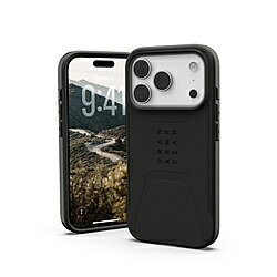 UAG iPhone 17 Pro用 ケース MagSafe対応 CIVILIAN ブラック UAG-IPH25MA-CMS-BK UAG-IPH25MA-CMS-BK