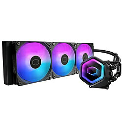 Cooler Master - クーラーマスター 水冷CPUクーラー 120mmファンx3 [LGA1851/1700/1200/1156/1155/1151/1150・AM5/AM4] MasterLiquid Core II 360 Black ARGB X6G2 ブラック MLW-D36M-A18PA-J1 MLWD36MA18PAJ1