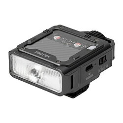 製品概要Viltrox Spark Z3は、携帯性と実用性を高次元で両立した超小型カメラフラッシュです。ポケットサイズのコンパクトな筐体にTTL自動調光機能を搭載し、スナップ撮影や日常撮影など幅広いシーンで活躍します。軽量設計によりカメラ装着時のバランスにも優れ、ミラーレスカメラとの組み合わせに最適です。最大出力26Ws、7段階の光量調整（1/64～1/1）に対応し、TTL自動調光により被写体や撮影環境に応じた安定したライティングを実現します。高速リサイクル設計により、動きのある被写体の撮影にも対応します。内蔵バッテリーにより、1回の充電で約650回の発光が可能。USB Type-Cによる充電に対応し、撮影時の取り回しにも配慮されています。また、S1 / S2 光学スレーブモードを搭載し、他フラッシュと組み合わせた多灯撮影にも対応します。カラーはガンメタルグレーとツンドラグリーンの2色を展開。約144gの軽量コンパクトボディに、多彩な機能を凝縮したオンカメラフラッシュです。主な特長・TTL自動調光に対応し、安定した発光制御を実現・最大出力26Ws、7段階の光量調整（1/64～1/1）に対応・高速リサイクル設計により、快適な連続撮影が可能・1回の充電で約650回の発光が可能な内蔵バッテリー・直感的な操作が可能なユーザーインターフェース・S1 / S2 光学スレーブモードによるオフカメラ発光に対応・3.7V / 1800mAhバッテリー内蔵、USB Type-C充電対応　　　　　　　　　　　　　　　　　　　　　　　　　　　　　　　　　　　　　　　　　　　　　　　　　　　　　　　　　　　　　　　　　　　　　　　　　　　　　　　　　　　　　　　　　　　　　　　　・約144gの軽量コンパクト設計で持ち運びに便利・ガンメタルグレー／ツンドラグリーンの2色展開 仕様■ ガイドナンバー：GN16（ISO100・フル発光時、単位：1m）■ 出力レベル：7段階（1/1～1/64）■ 色温度：6500±200K■ パネル表示：出力＝フル、1/2、1/4、1/8、1/16、1/32、1/64 ■ 最大出力（フル出力時）：26Ws■ リサイクルタイム：最短約1秒■ 発光時間 （T0.5）：1/3000秒～1/30000秒■ 発光モード：M（マニュアル）／A（TTL自動調光）■ バッテリー容量：3.7V / 1800mAh■ 発光回数：約650回（フル出力時）■ 充電時間：Type-C 5V/2A (約70分)■ 本体サイズ（mm）：78.4 × 67.2 × 55.9■ 付属品：ディフューザー、保証書■ 重量：約144g■ メーカー保証：1年間(自然故障が対象)※充電の際は、5V/2A対応のType-Cケーブルをご使用ください。なお、本製品にはType-Cケーブルは付属しておりませんので、別途ご用意ください。※仕様・外観は予告なく変更となる場合があります。本体サイズ(H×W×D)78.4mm × 67.2mm × 55.9mm本体重量約144gガイドナンバーGN16（ISO100・フル発光時、単位：1m）発光間隔最短約1秒発光回数発光回数：約650回（フル出力時）閃光時間（T0.5）：1/3000秒～1/30000秒TTL・AE対応TTL自動調光に対応対応機種ニコン付属品ディフューザー、保証書仕様充電時間：Type-C 5V/2A (約70分)仕様バッテリー容量：3.7V / 1800mAh仕様発光モード：M（マニュアル）／A（TTL自動調光）仕様出力レベル：7段階（1/1～1/64）仕様1色温度：6500±200K仕様2S1 / S2 光学スレーブモードによるオフカメラ発光に対応仕様3最大出力（フル出力時）：26WsViltrox Spark Z3は、携帯性と実用性を高次元で両立した超小型カメラフラッシュです。