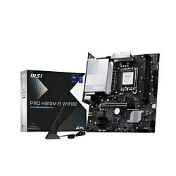 MSI(エムエスアイ) マザーボード(LGA1851) PRO H810M-B WIFI6E ［MicroATX］ PROH810MBWIFI6E
