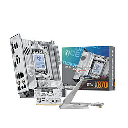 MSI(エムエスアイ) マザーボード(Socket AM5) シルバーホワイト MPG X870I EDGE TI EVO WIFI ［MiniITX］ MPGX870IEDGETIWIFI