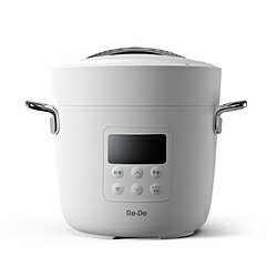 A-STAGE Re・De Pot 電気圧力鍋 ホワイト EPC01A-20WT EPC01A20WT