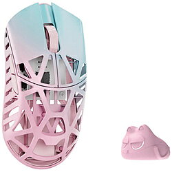 KIBU ゲーミングマウス Beast X Mini Pro -Side Slits サイド穴あり- Blue＆Pink W...
