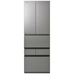 Rakuten - 【中古】TOSHIBA(東芝) 〔展示品〕 冷蔵庫 VEGETA（ベジータ）FZシリーズ アッシュグレージュ GR-Y460FZ-ZH ［幅65cm ／461L ／6ドア ／観音開きタイプ］【291-ud】