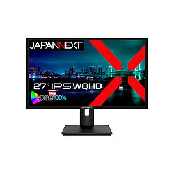 【中古】JAPANNEXT 〔展示品〕 JN-IPS271WQHD-HSP ブラック【291-ud】