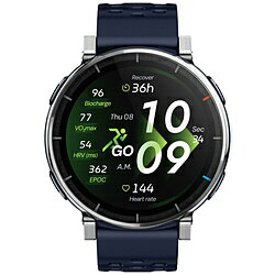 AMAZFIT sp170082-C116 スマートウォッチ Amazfit Active 3 Premium アトラスブル...