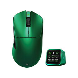 TEEVOLUTION ゲーミングマウス Terra Pro Emerald Green TVN-TERRAPRO-GR-8k ［光学式 /有線／無線(ワイヤレス) /5ボタン /Bluetooth・USB］
